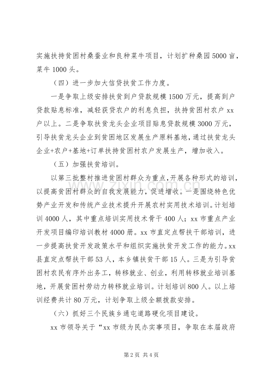 XX年县扶贫开发办工作计划范文.docx_第2页