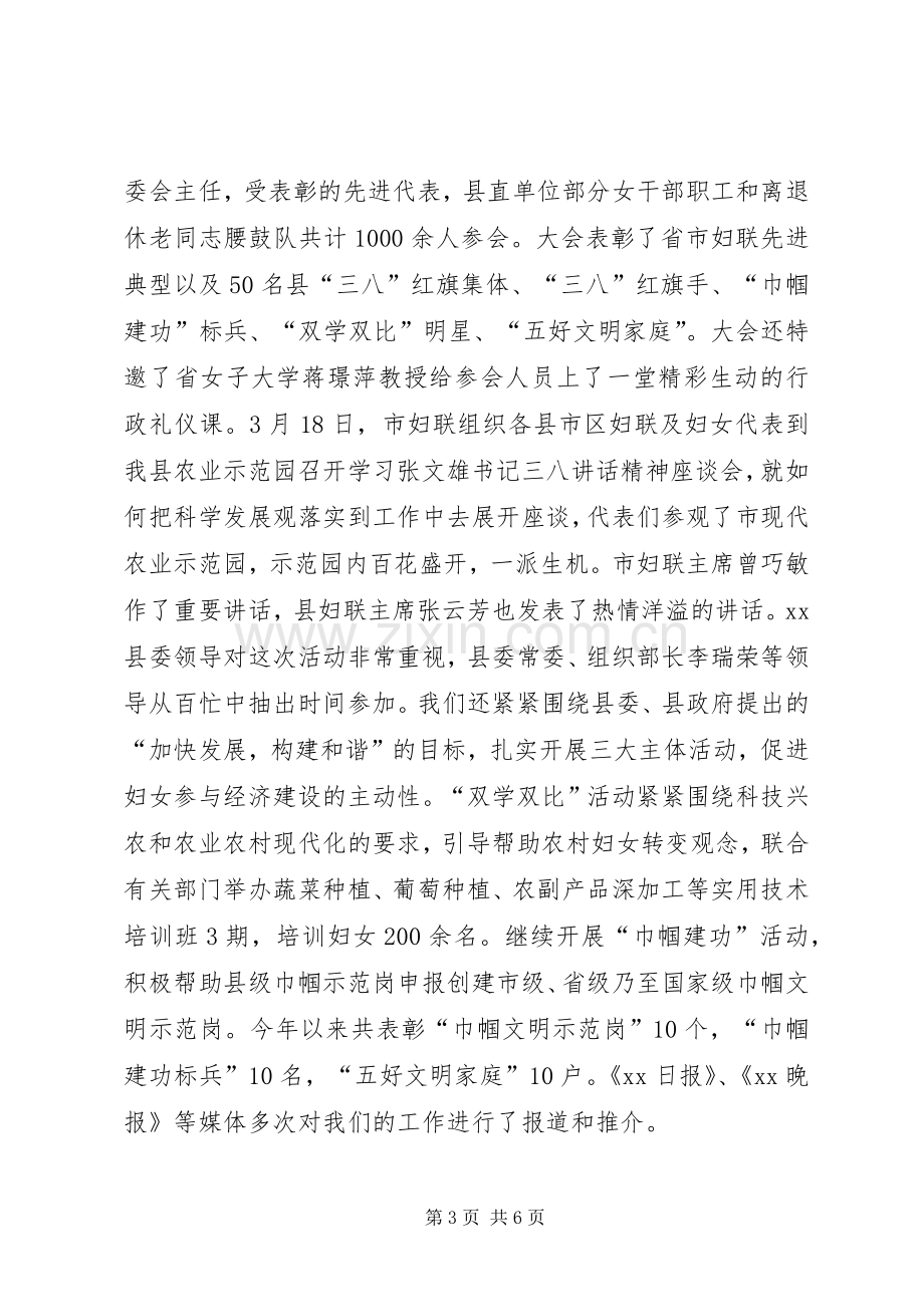 县妇联工作总结及工作计划.docx_第3页