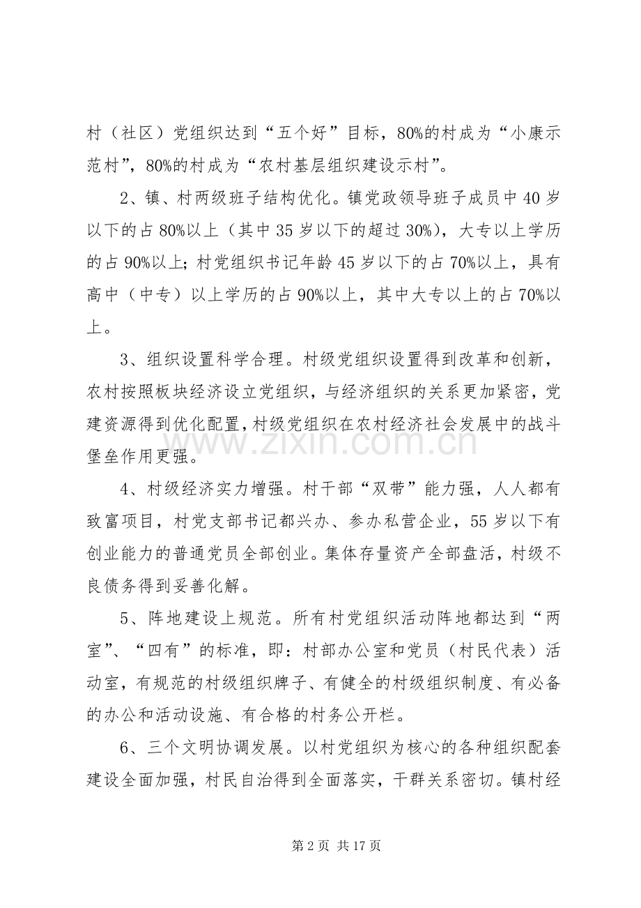 乡镇基层组织建设工作计划_1 .docx_第2页