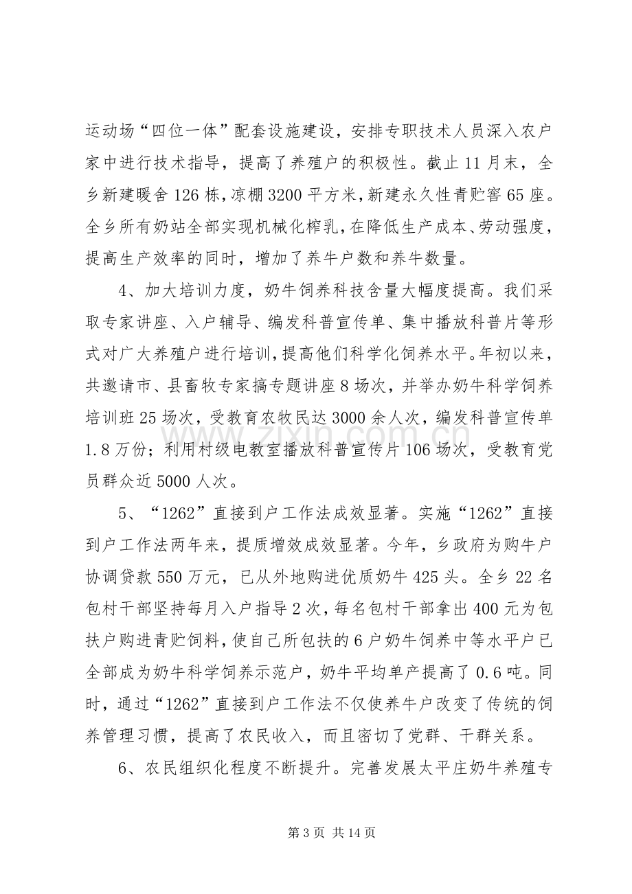 乡镇工作总结暨工作安排意见.docx_第3页