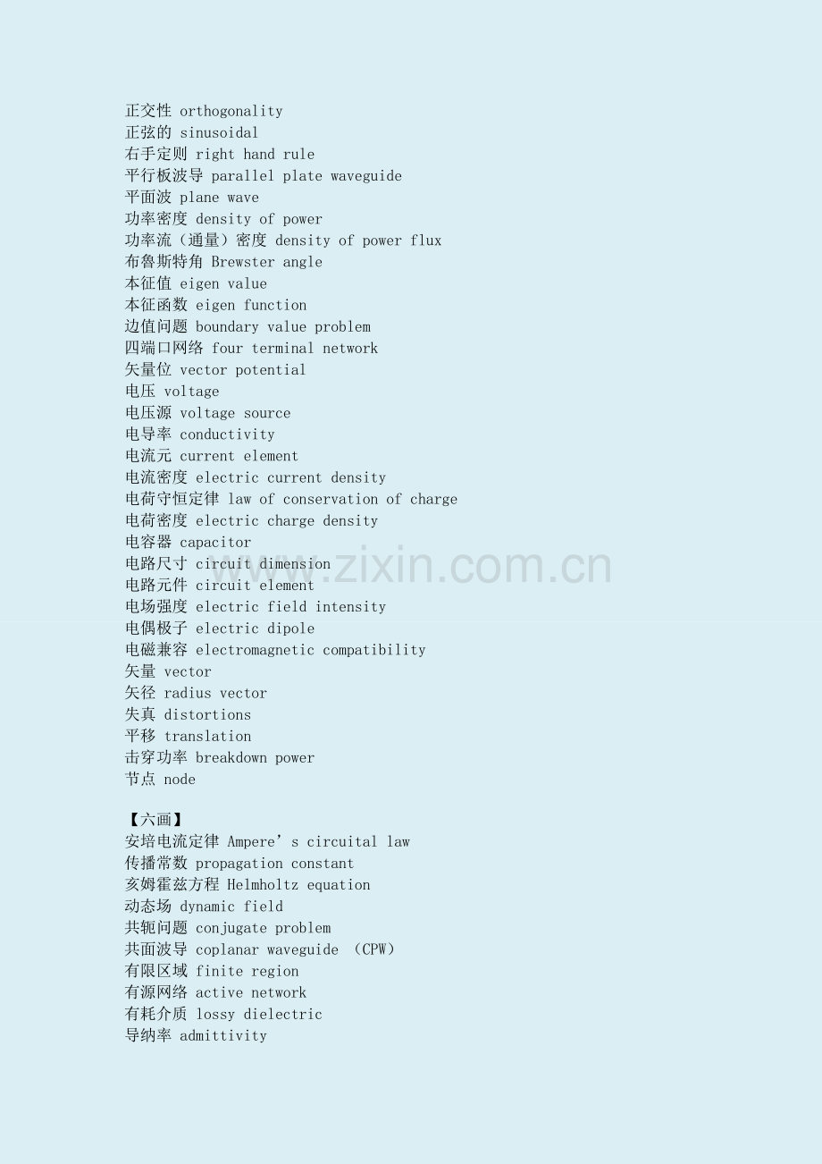 PEC电子工程英语证书考试-微波电路词汇.doc_第2页