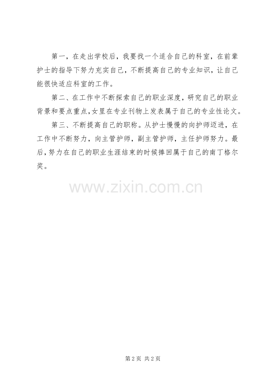 XX年护理员工作计划.docx_第2页