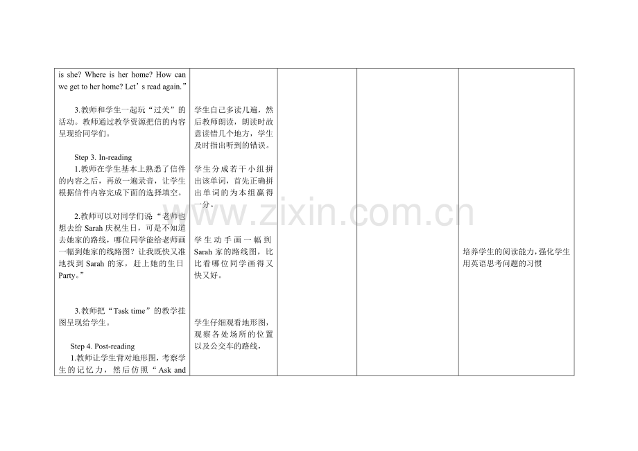 PEP小学英语六年级上册UNIT 2 Where Is the Science Museum Lesson 6教案.doc_第2页