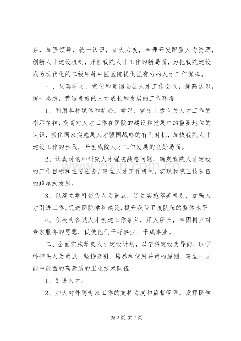 20XX公司人事第二季度工作计划多篇.docx_第2页