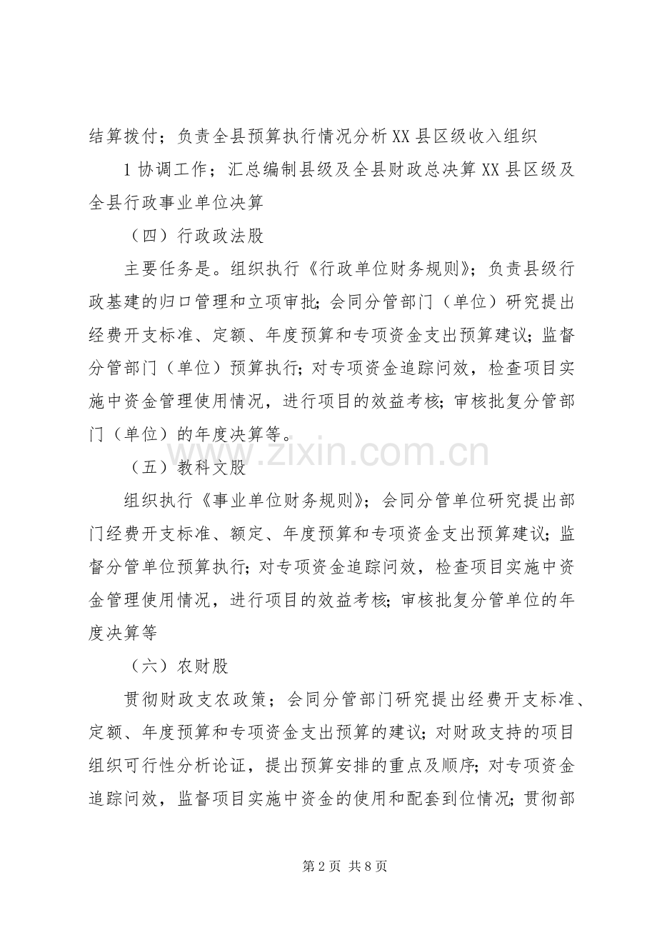 规划建设局各股室职责 .docx_第2页