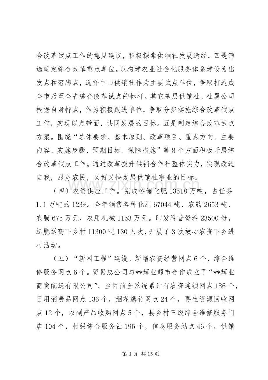 供销社工作总结和工作计划范文.docx_第3页