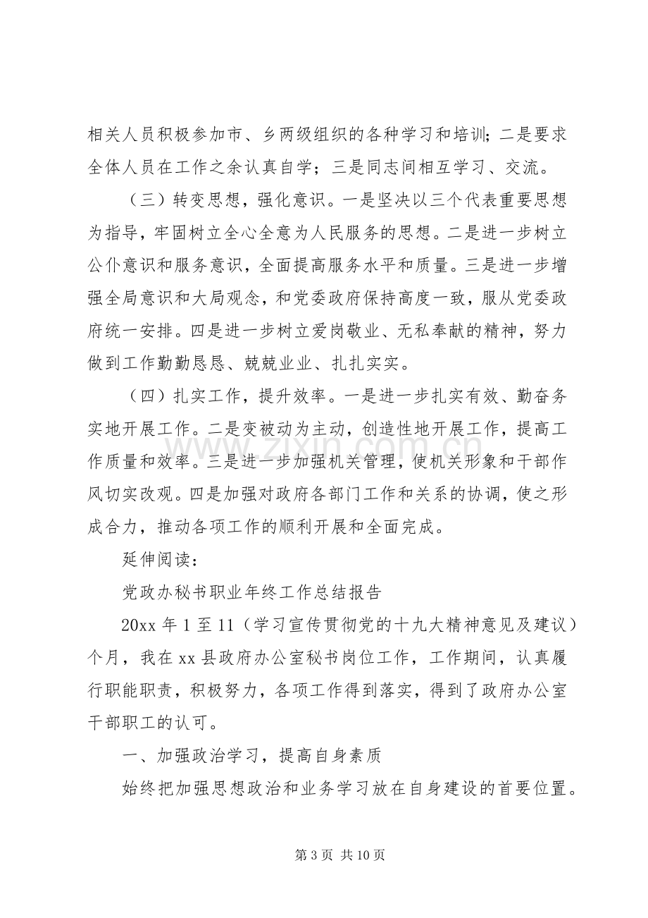 镇党政办年终工作计划及安排.docx_第3页