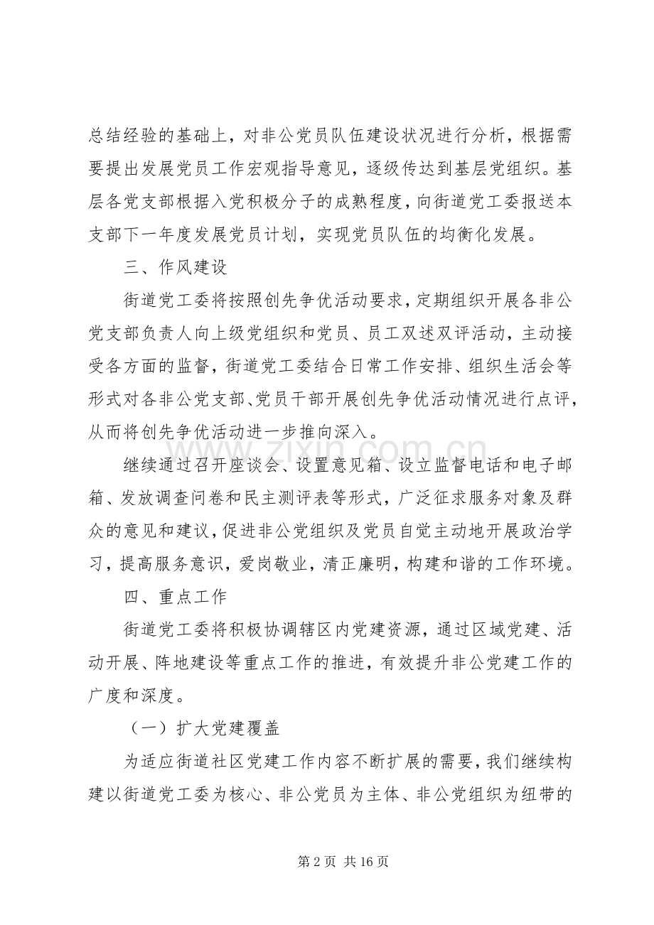 非公企业XX年党支部工作计划.docx_第2页