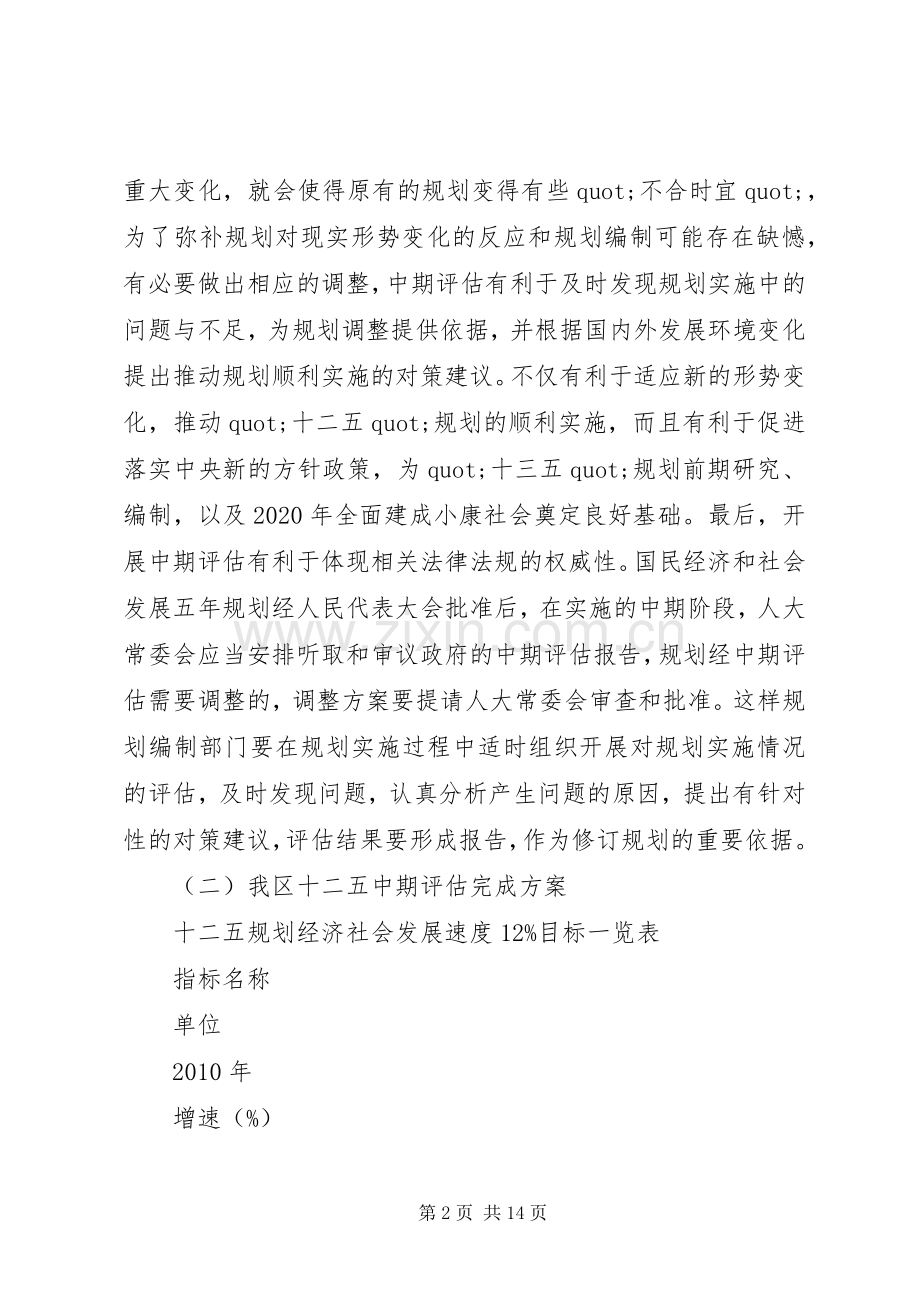 XX县区“十二五”规划中期评估工作情况汇报.docx_第2页