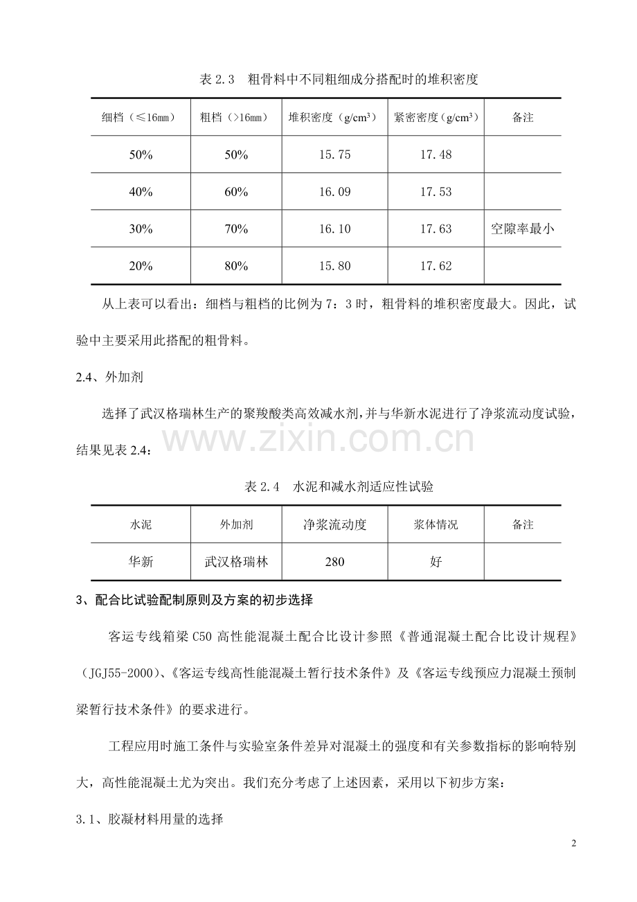 C50高性能混凝土配合比设计.doc_第2页