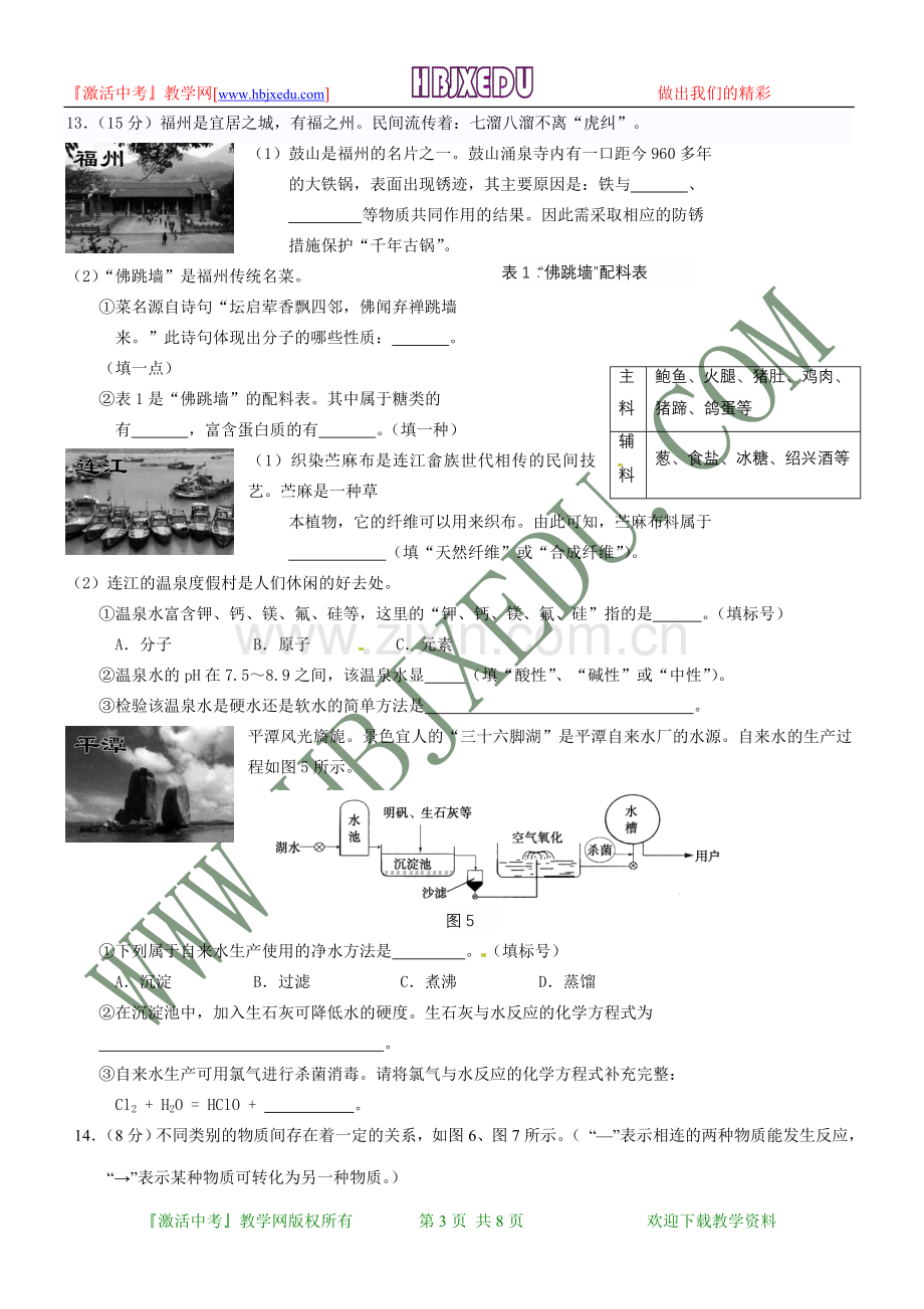 福建省福州市2012年中考化学试题.doc_第3页