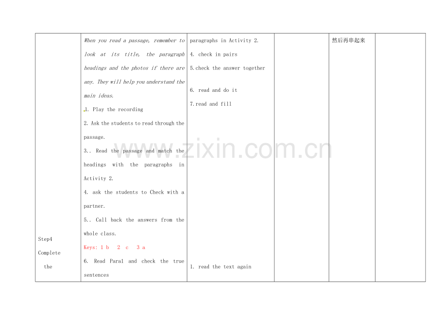 小学八年级英语上册 Module 5 Unit 2 It describes the changes in Chinese society教案 （新版）外研版-（新版）外研版初中八年级上册英语教案.doc_第3页