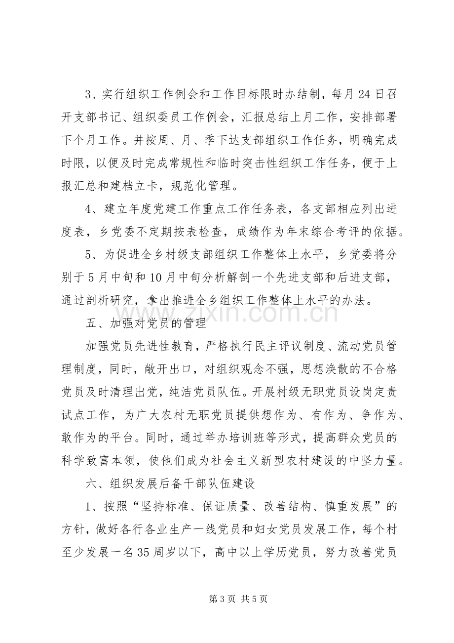 乡（镇）党委年组织工作计划.docx_第3页