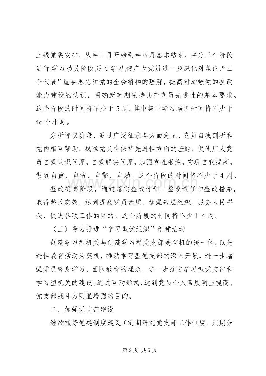 水利部门党建的工作计划范文 .docx_第2页