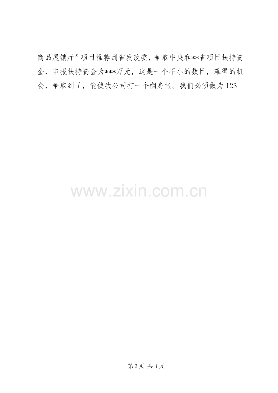 公司XX年工作计划安排 .docx_第3页