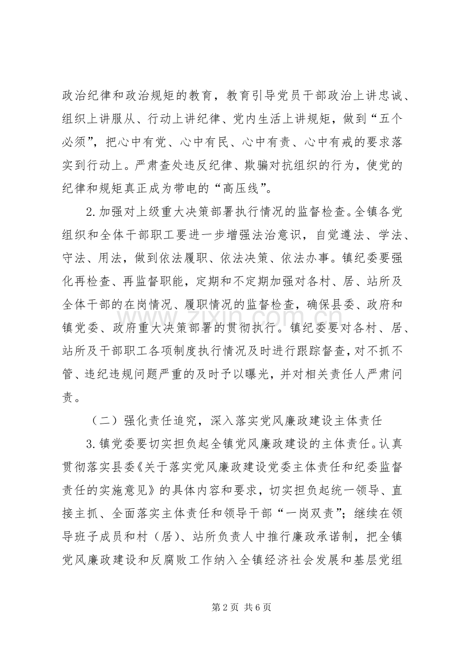 党风廉政建设和反腐败工作安排.docx_第2页