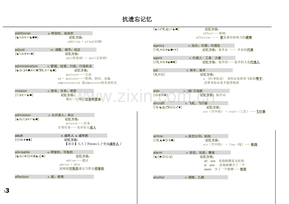 把四级英语单词复制到你的大脑.doc_第3页