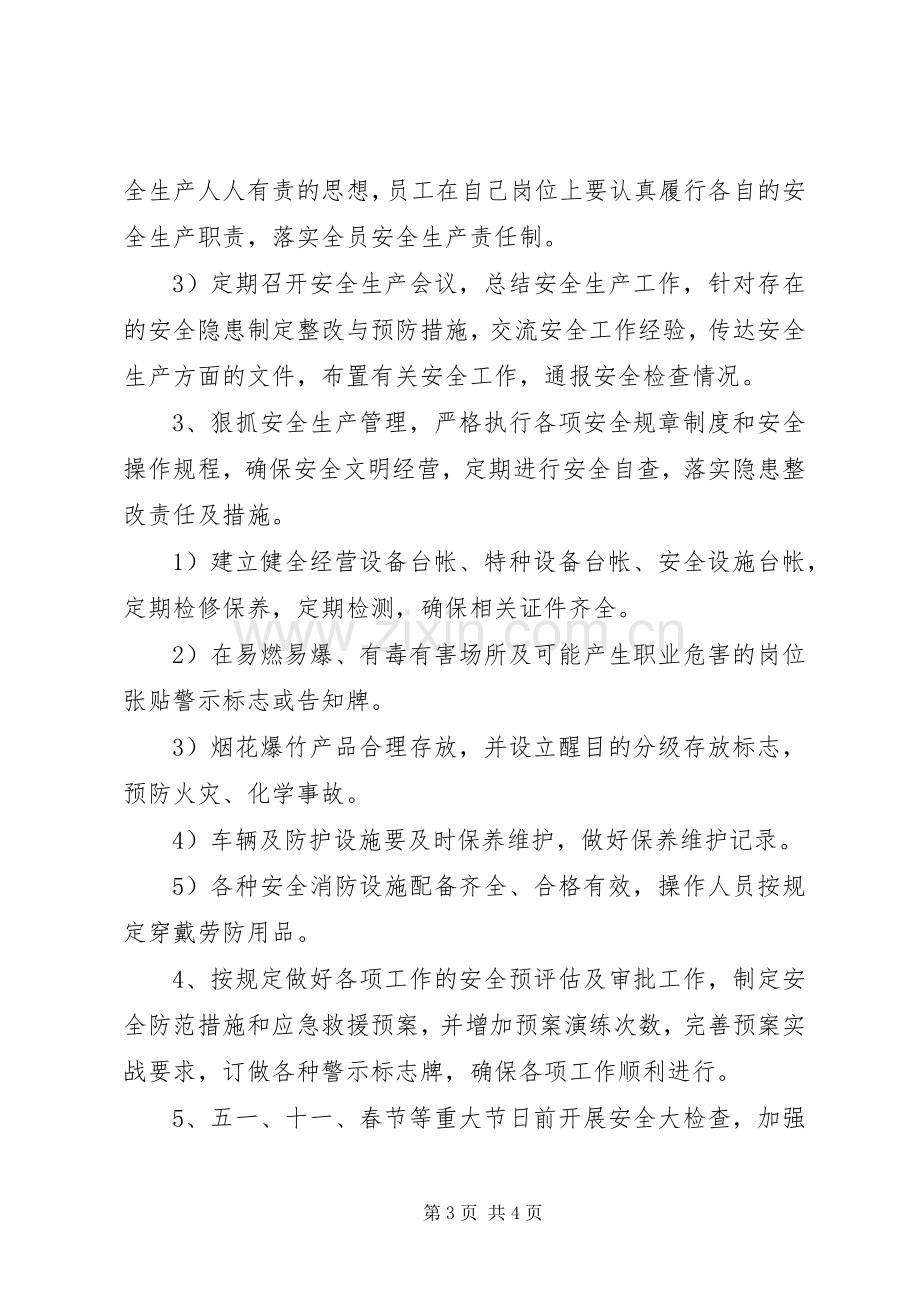 企业安全生产XX年度计划 .docx_第3页