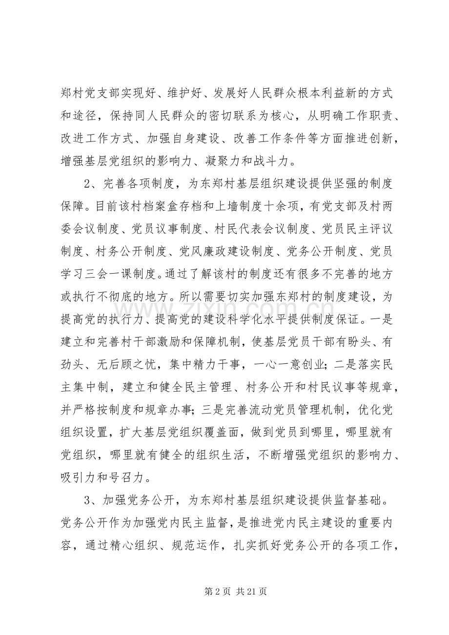 东郑村第一书记工作计划.docx_第2页