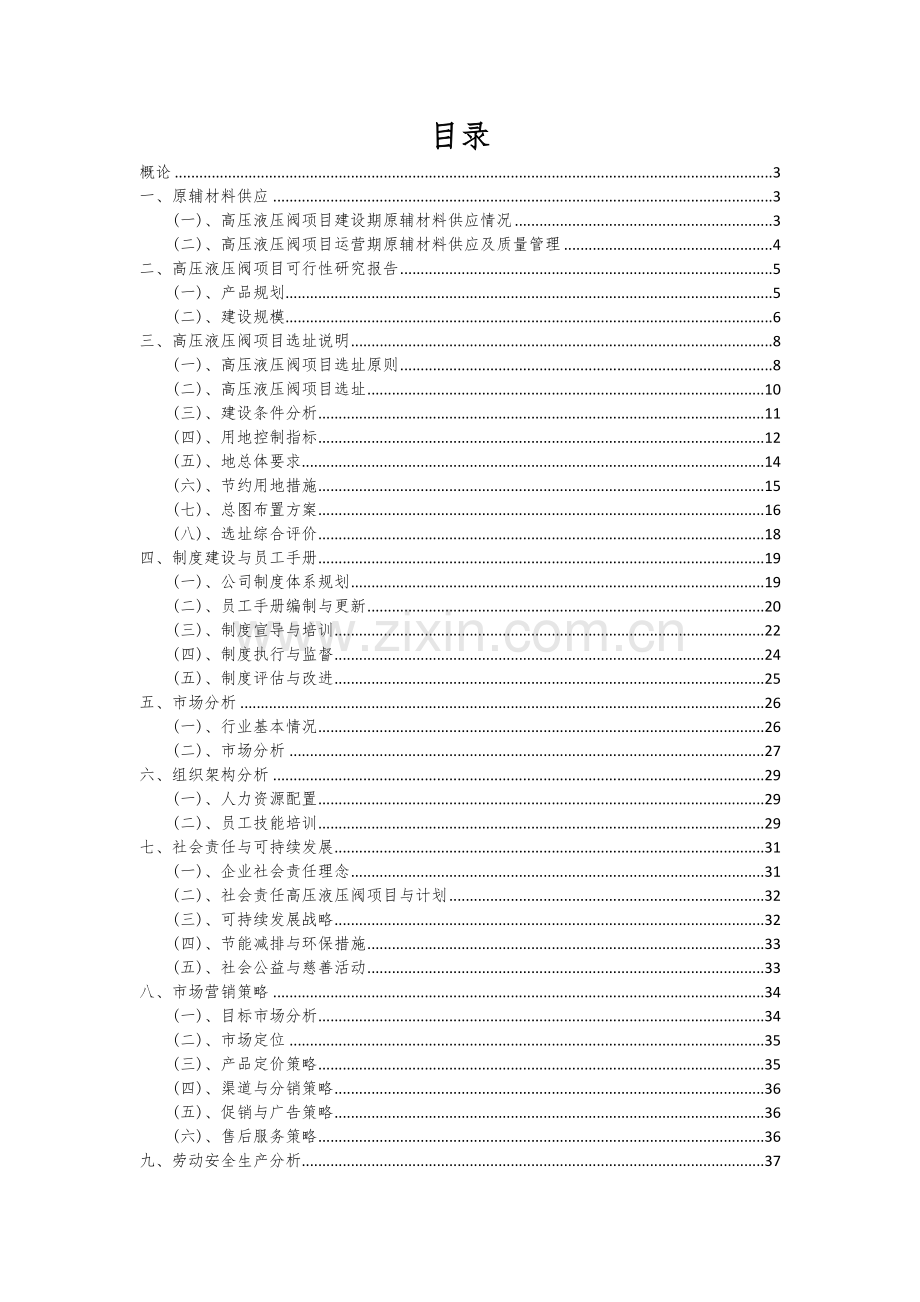 高压液压阀项目投资分析及可行性报告.docx_第2页