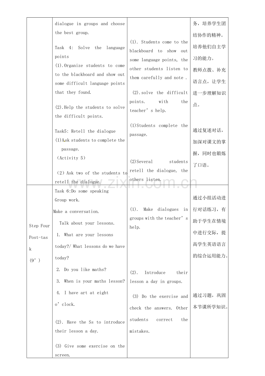 七年级英语上册 Module 5 Unit 1 I love history教案 （新版）外研版-（新版）外研版初中七年级上册英语教案.doc_第3页