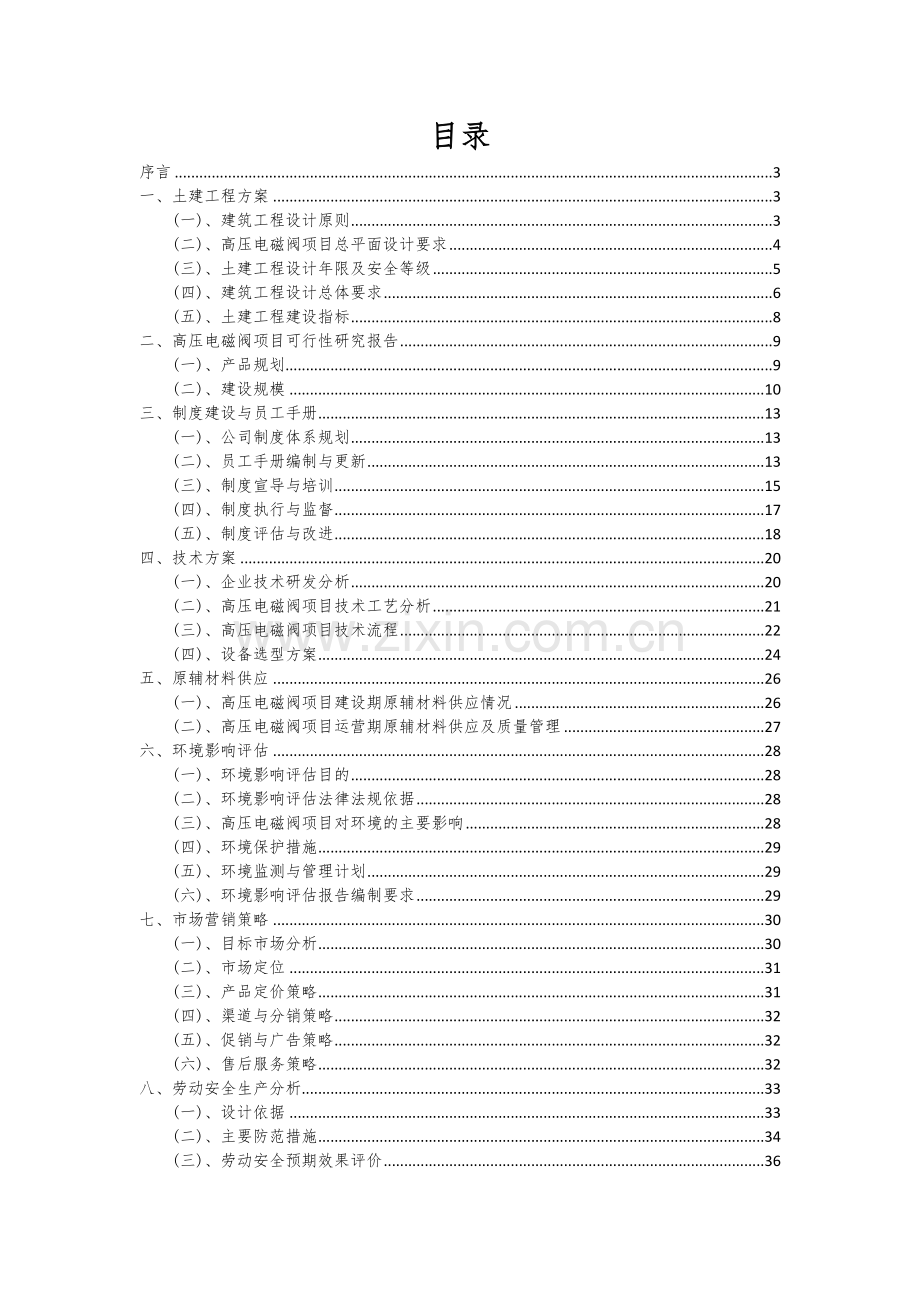 高压电磁阀项目可行性研究报告.docx_第2页