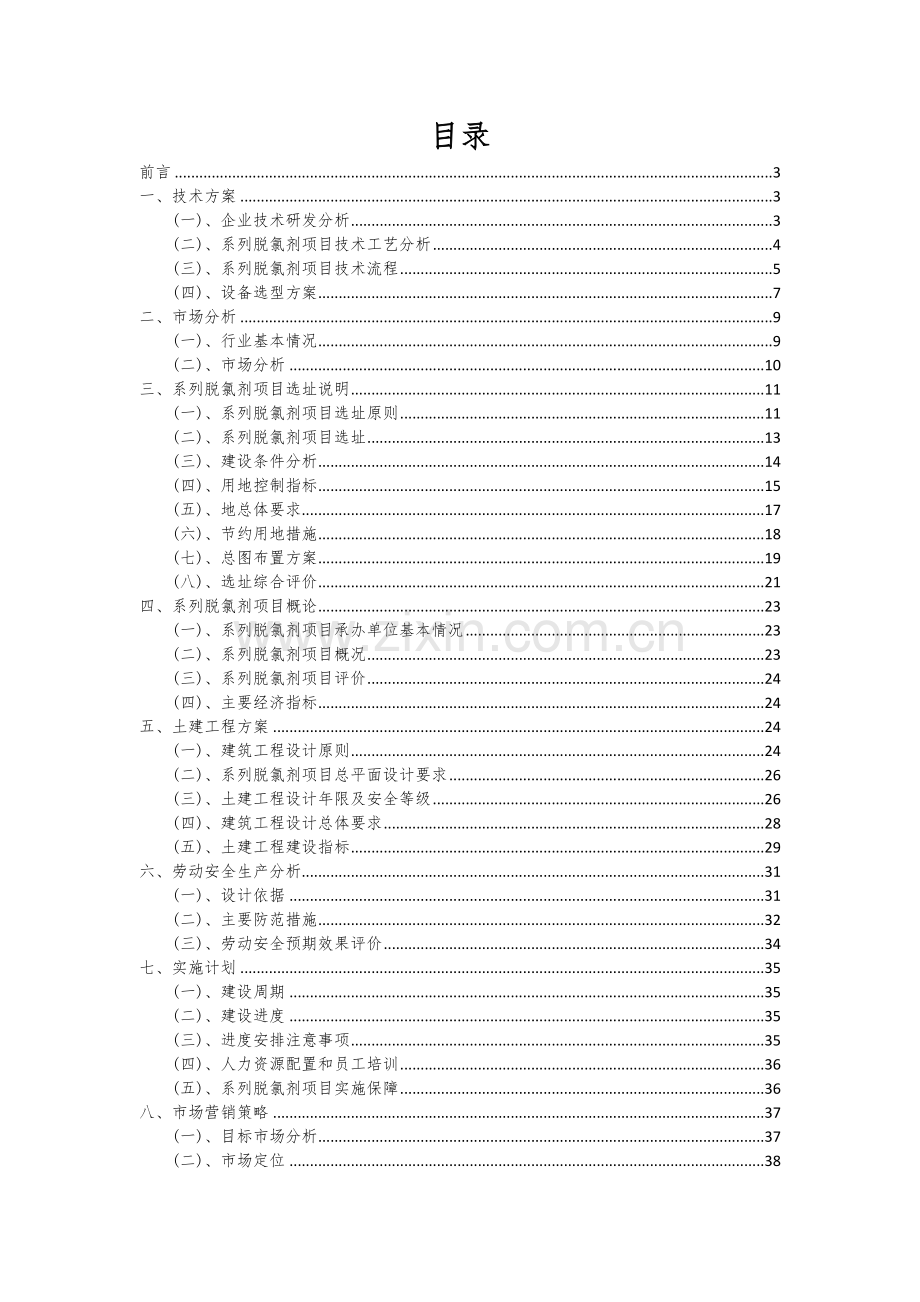 系列脱氯剂项目可行性研究报告.docx_第2页