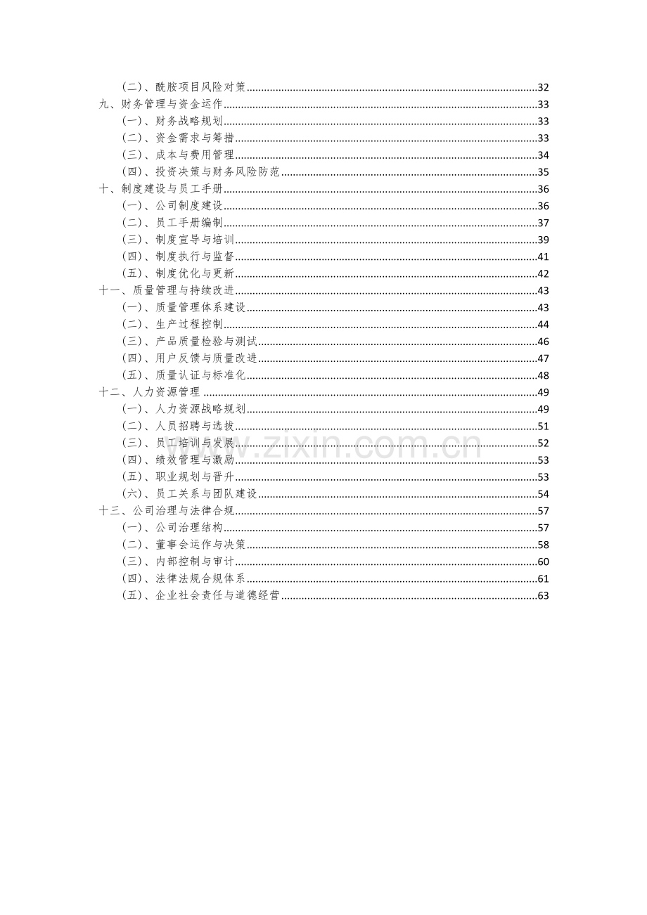 酰胺项目可行性分析报告.docx_第3页