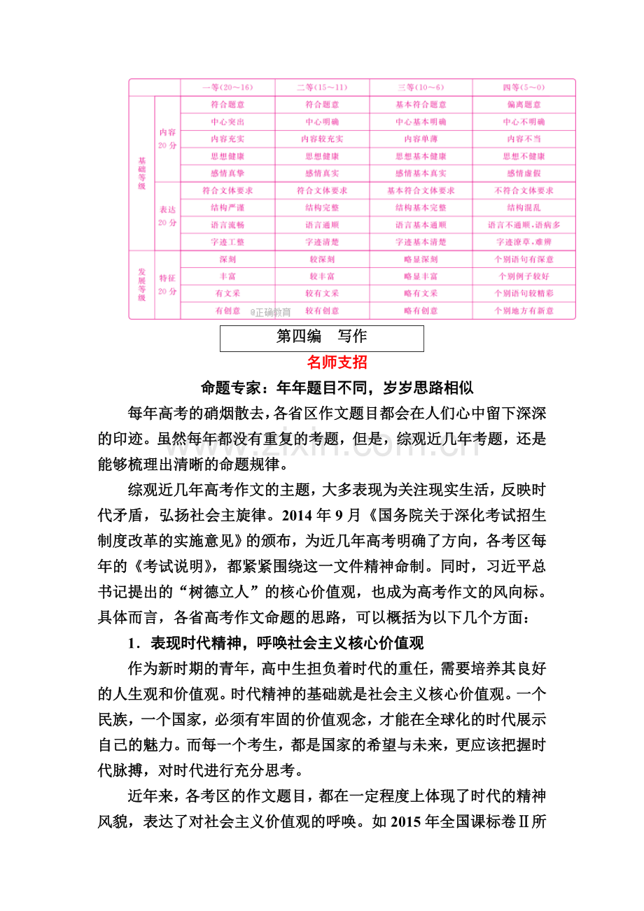 【最后7天】2018年高考语文冲刺之写作增分突破：1命题报告%2b名师支招.doc_第2页