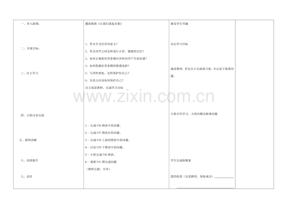 内蒙古阿鲁科尔沁旗天山第六中学八年级政治上册 第三课 第二框 男生 女生教案 新人教版.doc_第3页