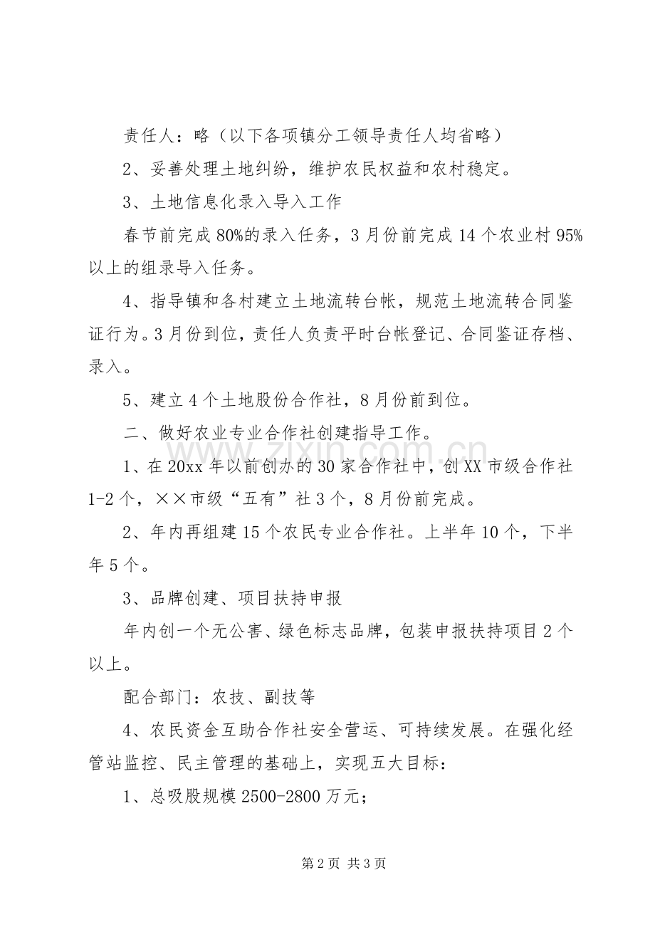 农经中心农经重点工作规划 .docx_第2页