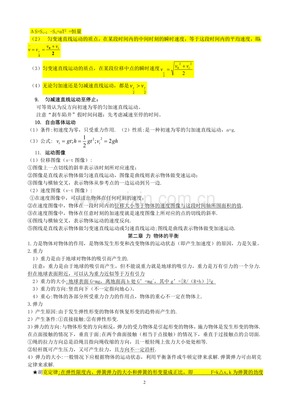 上海高二物理会考复习20120306.doc_第2页