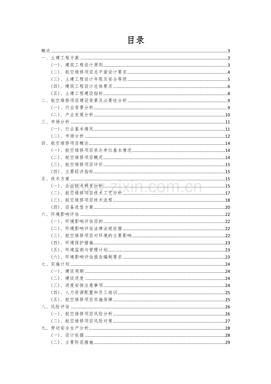 航空维修项目可行性研究报告.docx_第2页