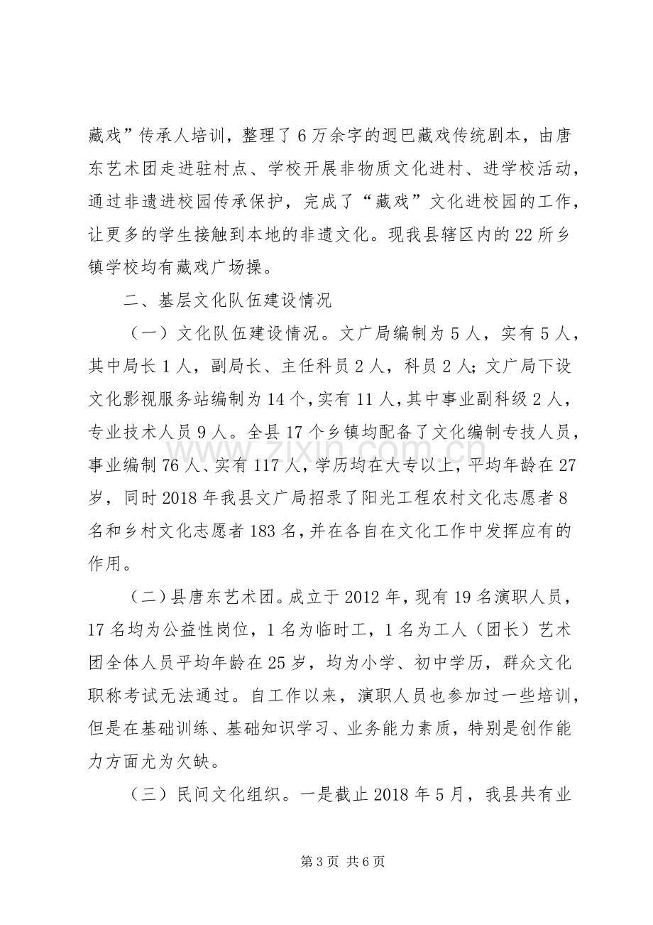 县文广局XX年上半年工作总结及下半年工作安排.docx_第3页