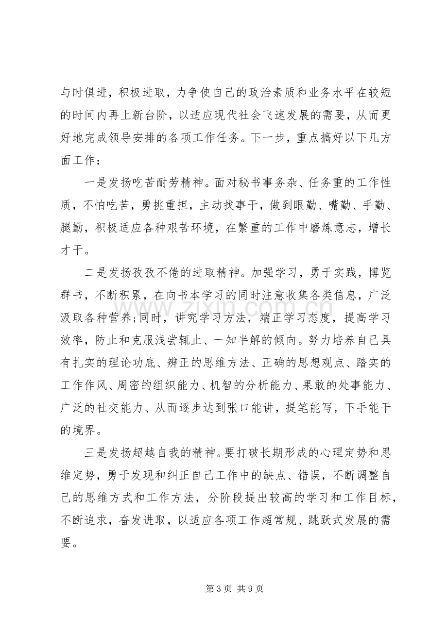 20XX年党政办公室主任个人工作总结及计划范文.docx_第3页