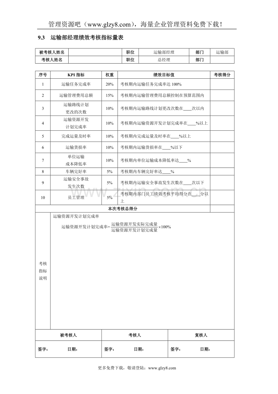 第9章运输配送人员绩效考核(DOC7).doc_第2页