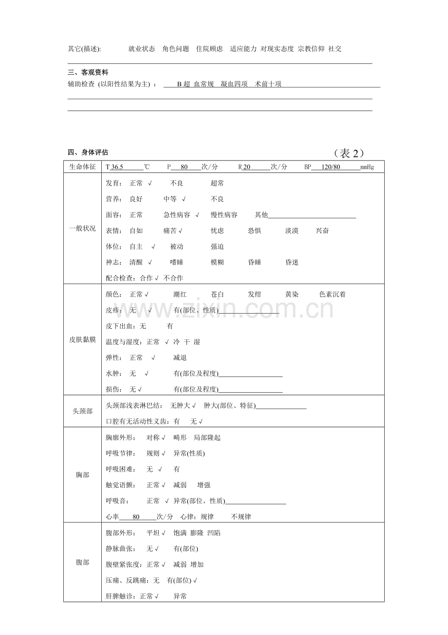 护理病历样本.doc_第2页