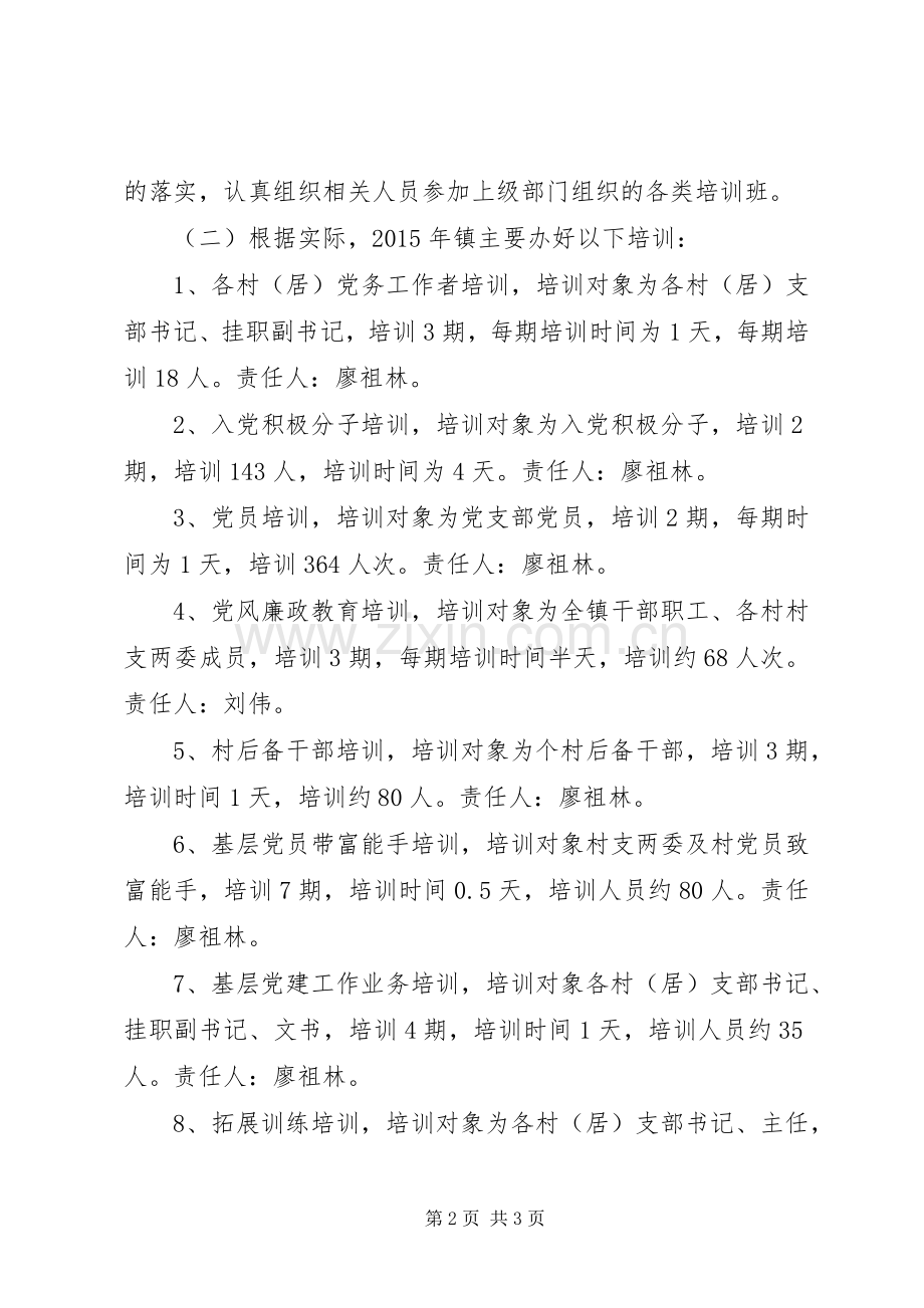 乡镇干部教育培训计划 .docx_第2页