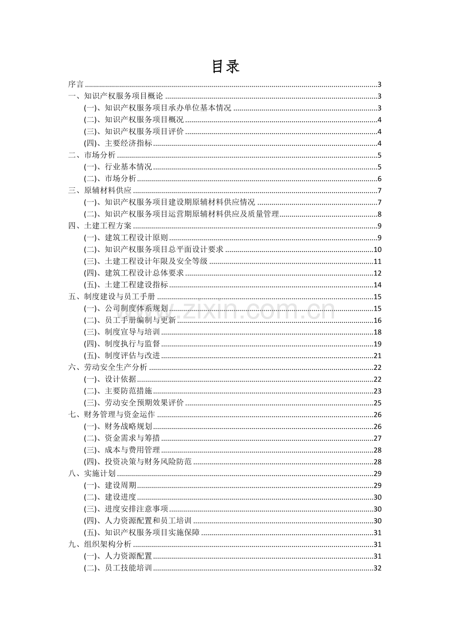 知识产权服务项目投资分析及可行性报告.docx_第2页