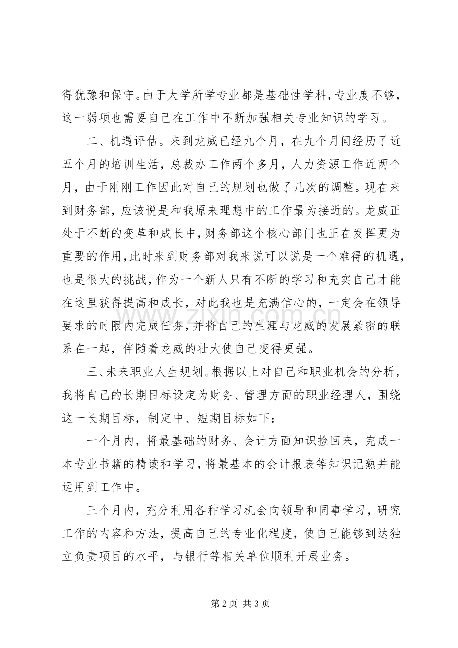 个人职业规划书.docx_第2页