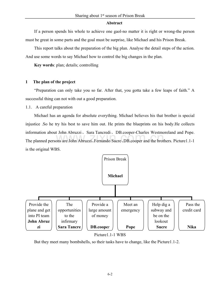 越狱第一季关于越狱过程及实施详细分析(英文版).doc_第3页