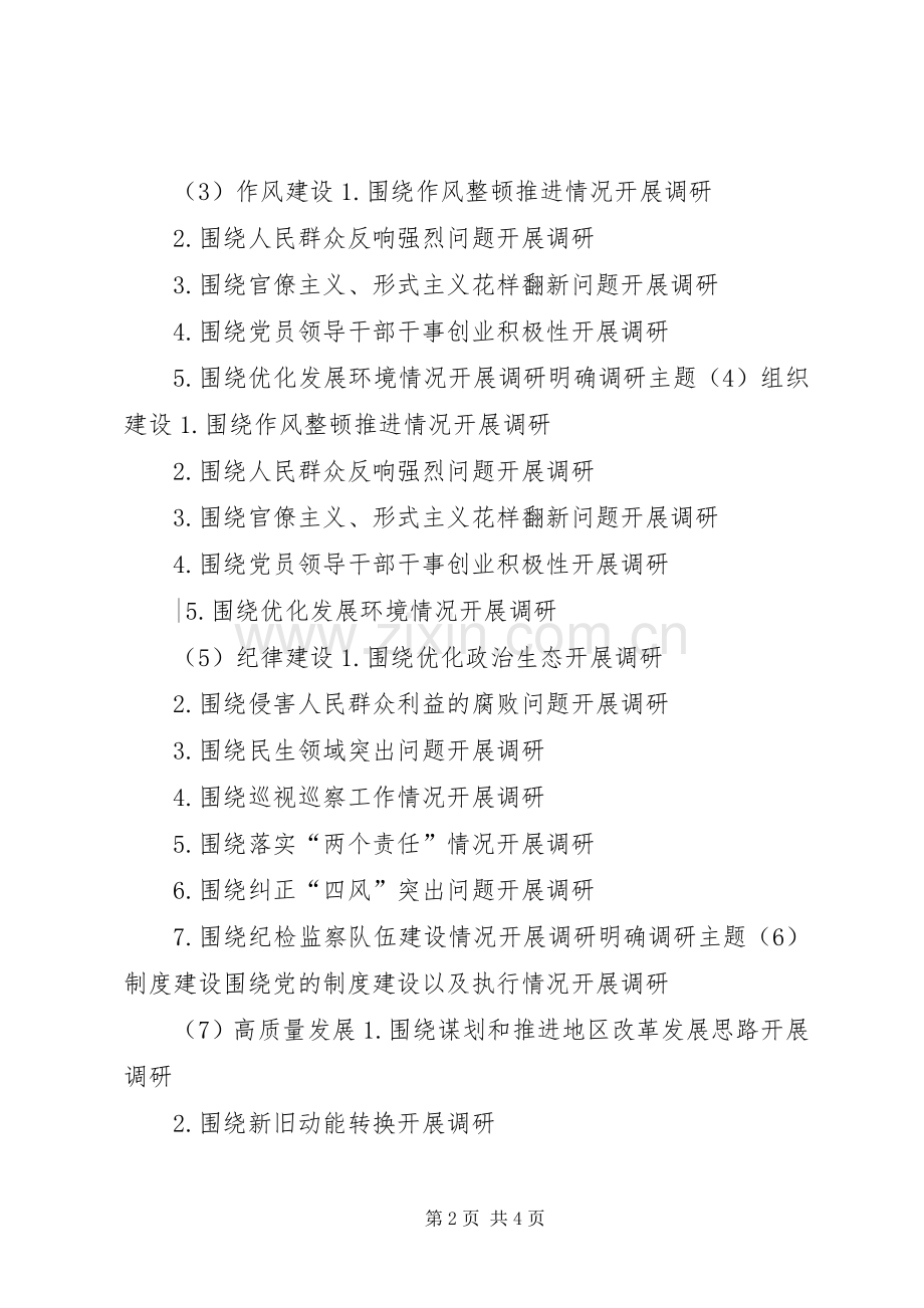 “不忘XX、牢记XX”主题教育调查研究计划.docx_第2页