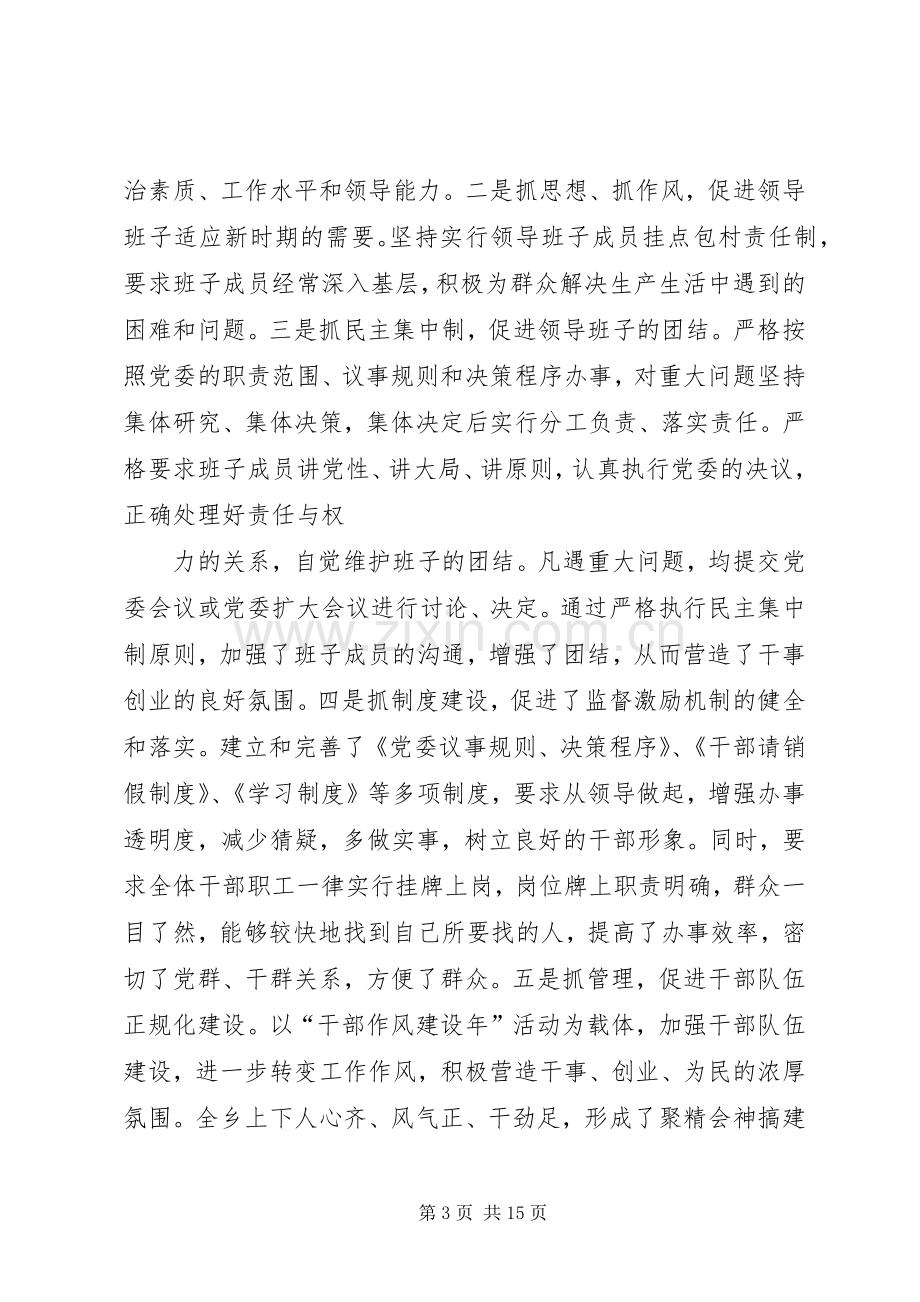 乡党委政府工作总结及计划.docx_第3页