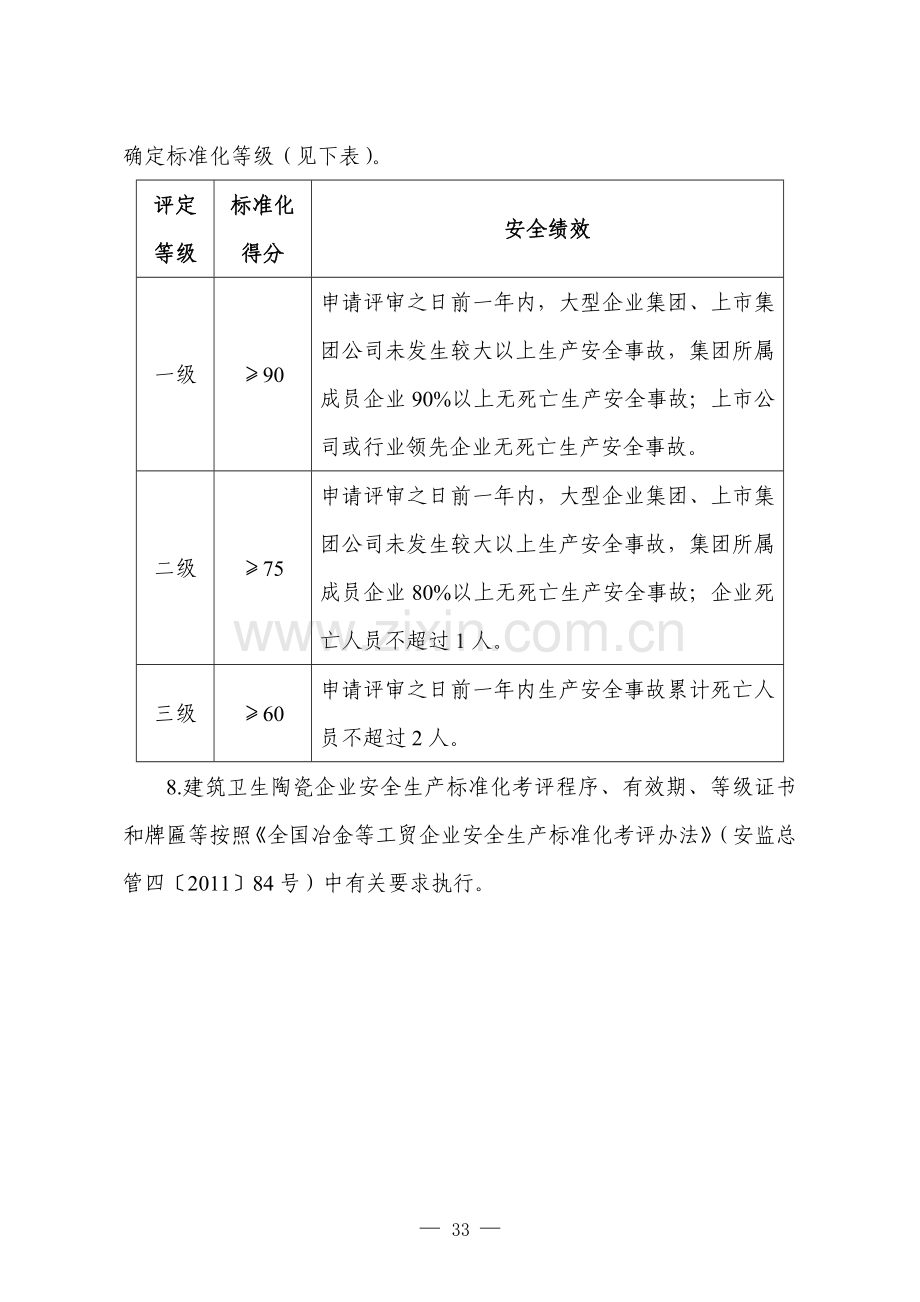 建筑卫生陶瓷企业安全生产标准化评定标准》.doc_第2页