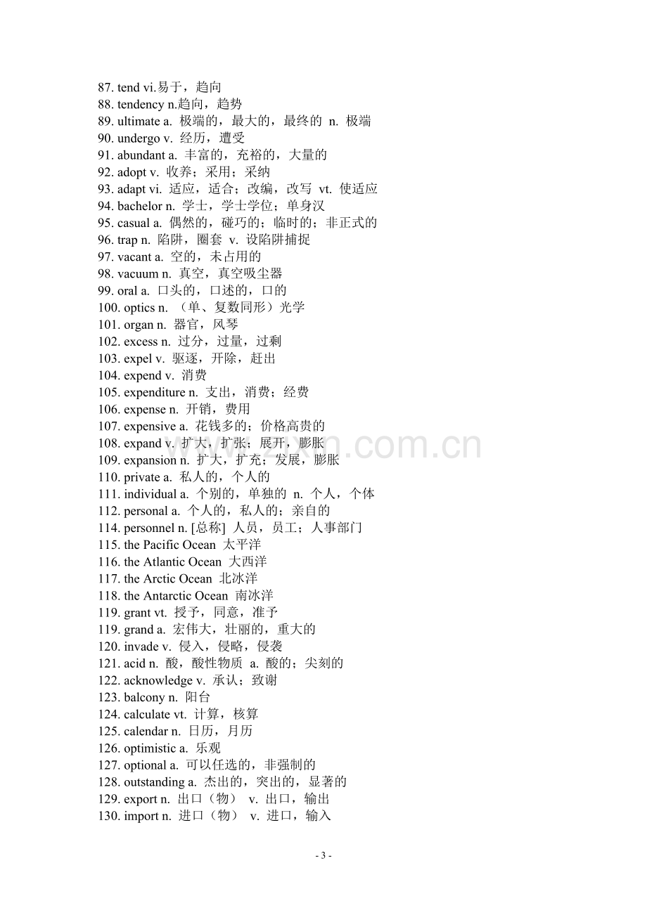 大学英语新四级700核心词汇.doc_第3页