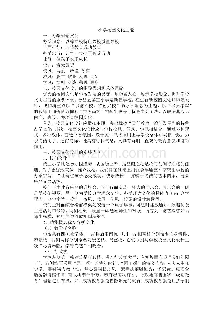 小学校园文化主题.docx_第1页