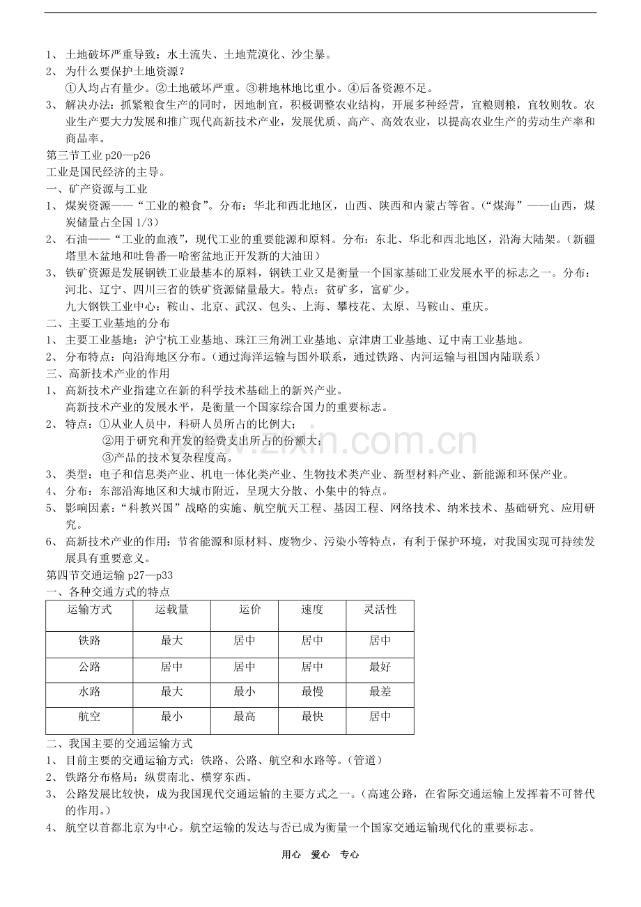 七年级地理下册-复习资料-中图版.doc_第2页