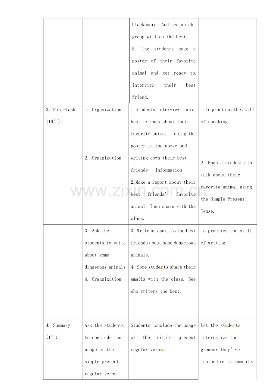 七年级英语上册 Module 6 Unit 3 Language in use教案 （新版）外研版-（新版）外研版初中七年级上册英语教案.doc_第3页