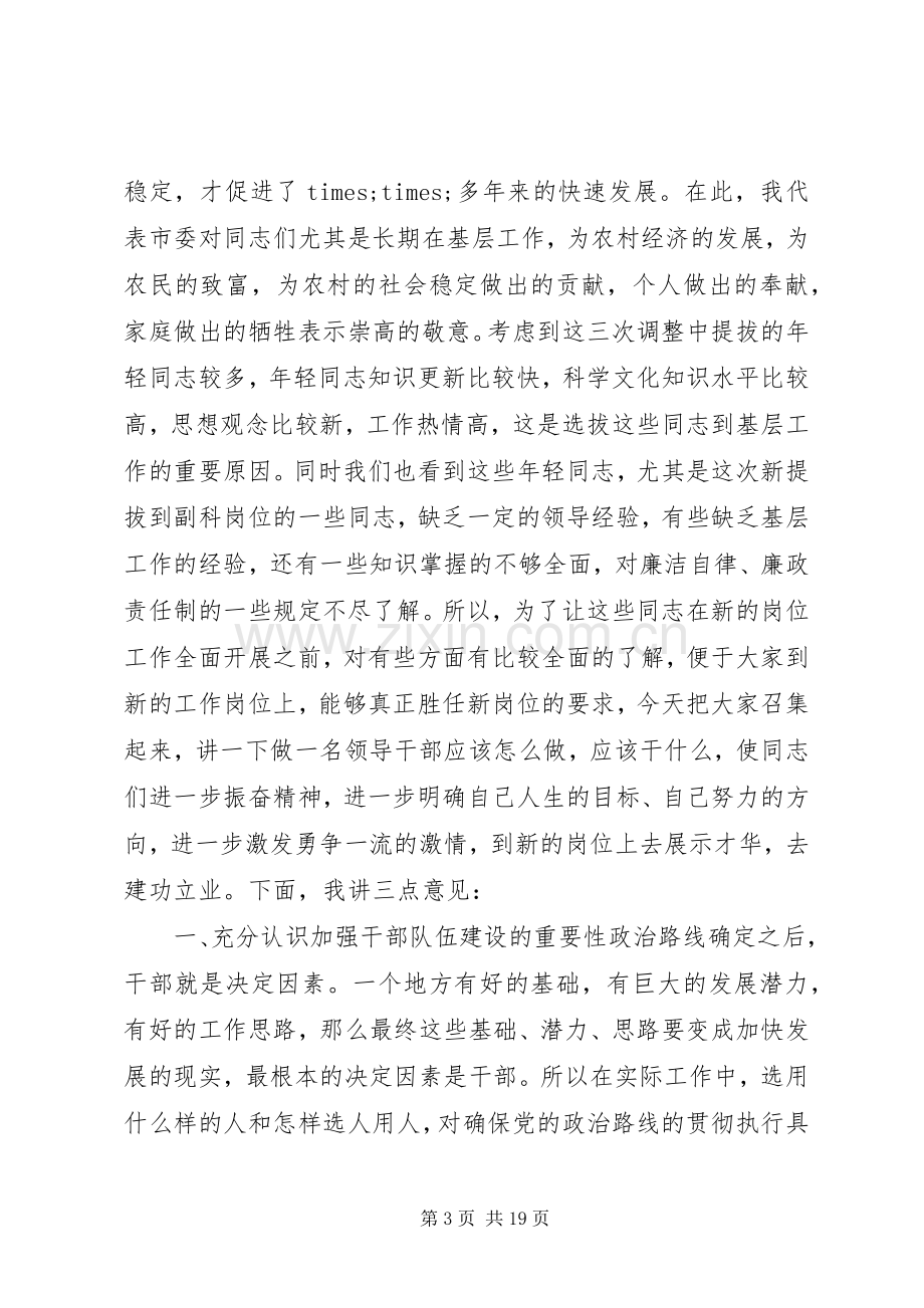 在新提拔干部培训会议上的讲话发言.docx_第3页