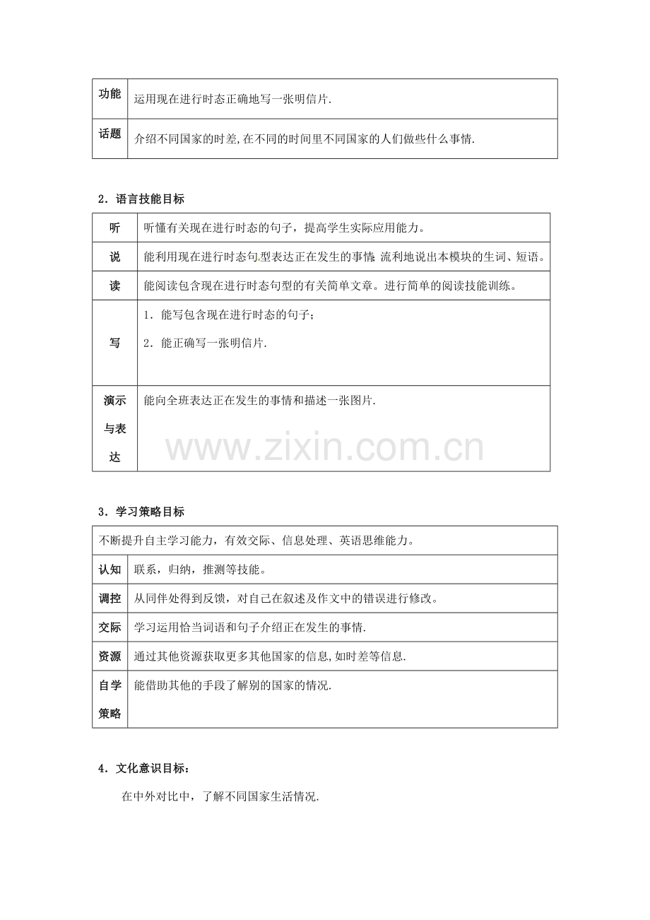 七年级英语下册 Module 1 People and places全模块教案 外研版.doc_第2页